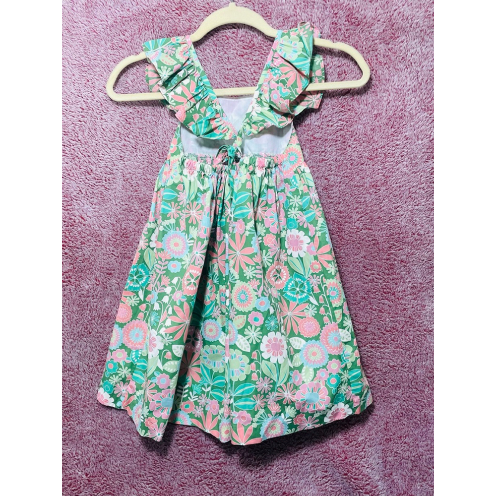 Girls Eleanor rose floral cottagecore Dress Size 6-7 - Picture 1 of 7
